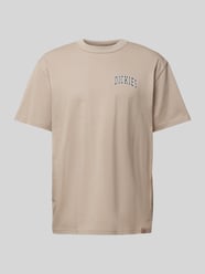 T-Shirt mit Label-Print Modell 'AITKIN' von Dickies Beige - 40