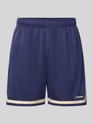 Shorts mit Label-Stitching und elastischem Bund von PROHIBITED - 4