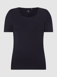 T-shirt van katoen  van Calida Blauw - 17