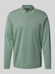 Regular fit poloshirt met borstzak van RAGMAN Groen - 11