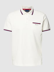 Poloshirt mit Brusttasche Modell 'TIPPING SOLID' von Gant Weiß - 21