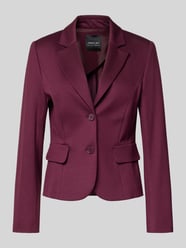 Slim Fit Blazer mit Pattentaschen von Marc Cain Bordeaux - 30