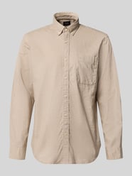 Regular Fit Freizeithemd mit Button-Down-Kragen von camel active Beige - 12
