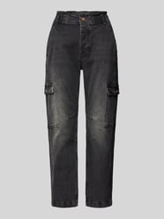 Tapered Fit Jeans mit elastischem Bund von Scotch & Soda Grau - 6