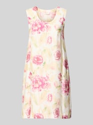 Minikleid im Allover-Look Modell 'Maise' von FREE/QUENT Pink - 1