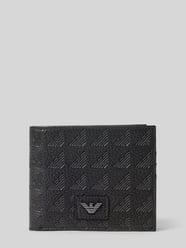 Portemonnaie mit Label-Detail von Emporio Armani - 10