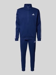 Sweatanzug mit Logo-Stitching von ADIDAS SPORTSWEAR Blau - 8