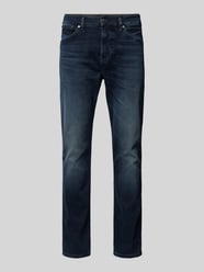 Jeansy o kroju slim tapered fit z 5 kieszeniami model ‘ONYX’ od BOSS Orange - 6