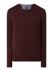 Pullover aus Baumwolle von s.Oliver RED LABEL Bordeaux - 48