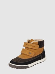 Boots mit Kontrastbesatz  von Tom Tailor Braun - 35
