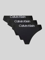 String z mieszanki bawełny w 3‑pakiecie od Calvin Klein Underwear - 11