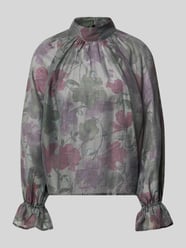 Regular Fit Bluse mit Stehkragen Modell 'Jaquelina' von MSCH Copenhagen - 39