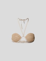 Bustier in Flecht-Optiik von The Mannei Beige - 18