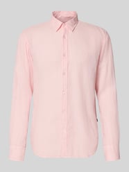 Regular Fit Freizeithemd aus reinem Leinen Modell 'RELEGANT' von BOSS Orange Pink - 1