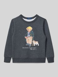 Regular fit sweatshirt met logoprint van Polo Ralph Lauren Kids - 11