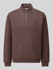 Regular Fit Troyer aus reiner Baumwolle Modell 'WAARLO FLEECE' von ARMEDANGELS - 4