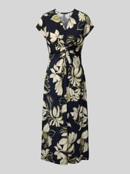 Midikleid mit V-Ausschnitt und Knotendetail von Betty Barclay - 31