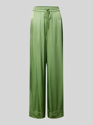 Wide leg broek met structuurmotief, model 'Hollusk' van Essentiel Antwerp - 7