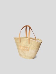Strandtasche mit Label-Patch von Emilio Pucci Braun - 21