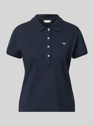 Poloshirt mit Label-Stitching von Gant - 4