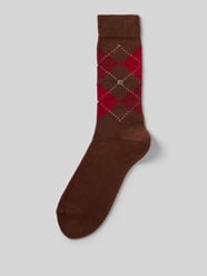 Socken mit Logo-Applikation Modell 'WHITBY' von Burlington - 19