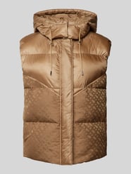 Bodywarmer met capuchon, model 'Pollimo' van BOSS Bruin - 30