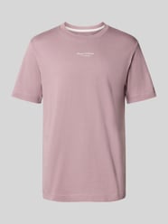 Regular fit T-shirt van puur katoen van Marc O'Polo Fuchsia - 21
