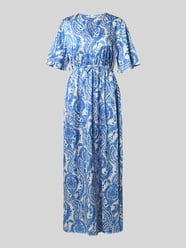 Maxikleid mit V-Ausschnitt Modell 'Farinela' von B.Young - 25