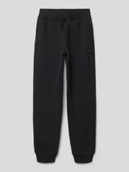 Sweatpants met labelstitching, model 'Rochester' van CHAMPION Zwart - 44