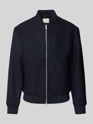 Bomberjacke mit Stehkragen Modell 'VENICE' von Jack & Jones Premium Blau - 14