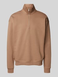 Sweatshirt mit Troyer-Kragen von MCNEAL Braun - 22