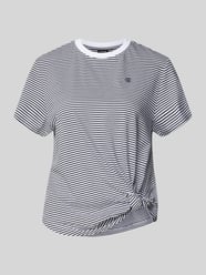 Relaxed Fit T-Shirt aus reiner Baumwolle mit geknotetem Saum von G-Star RAW - 40