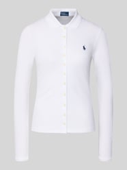 Slim fit poloshirt met labelstitching van Polo Ralph Lauren - 44