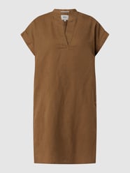 Kleid aus Leinenmischung  von camel active Grün - 34