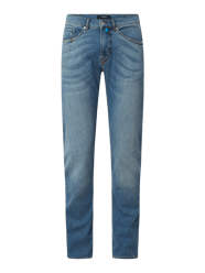 Slim fit jeans met stretch, model 'Antibes' van Pierre Cardin Blauw / turquoise - 38