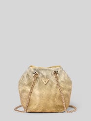 Handtasche mit Strasssteinbesatz Modell 'ZALINA' von Guess Gold - 14