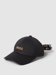 Basecap mit Schleifendetail Modell 'Ari' von BOSS Schwarz - 1