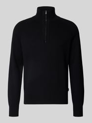 Pullover aus Wolle mit Troyerkragen Modell 'H-Fabio' von BOSS - 2