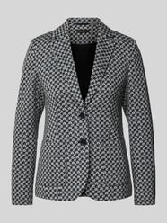 Blazer mit Reverskragen von More & More Blau - 34