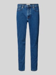 Tapered fit jeans in 5-pocketmodel, model 'AARJO TARPA' van Armedangels - 3