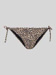 Bikini-Hose mit seitlicher Schnürung von Jake*s Casual Beige - 9