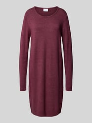 Knielanges Kleid mit Rundhalsausschnitt Modell 'RIL' von Vila - 36