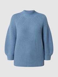 Pullover aus Woll-Kaschmir-Mix  von Repeat Blau / Türkis - 13