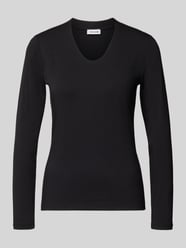 Longsleeve mit V-Ausschnitt von MORE & MORE - 48