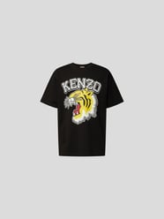 T-Shirt mit Motiv-Print von Kenzo Schwarz - 14