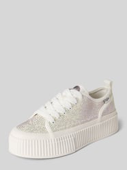 Sneakersy z ozdobnym kamieniami model 'MADISON GLAM' od Buffalo - 34