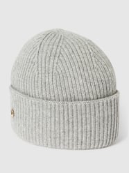 Beanie mit Label-Detail Modell 'ELEVATED' von Tommy Hilfiger Grau - 31