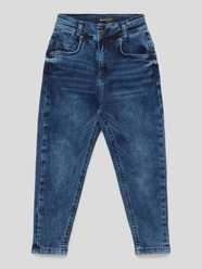 Slim Fit Jeans mit Label-Detail von Blue Effect Blau / Türkis - 43