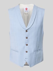 Weste aus Viskose mit Schalkragen Modell 'PHILIPP' von CG – CLUB of GENTS - 12