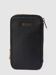 Handytasche mit abnehmbarem Schulterriemen von Guess Grau / Schwarz - 33